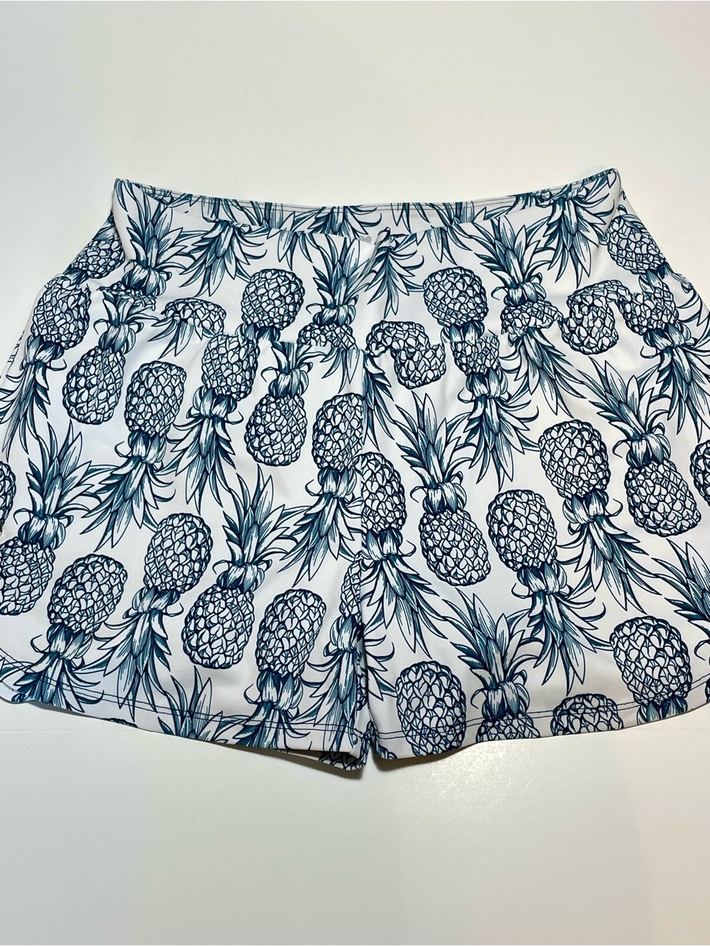 Love Fitness Pineapple Print Runners Shorts Medium